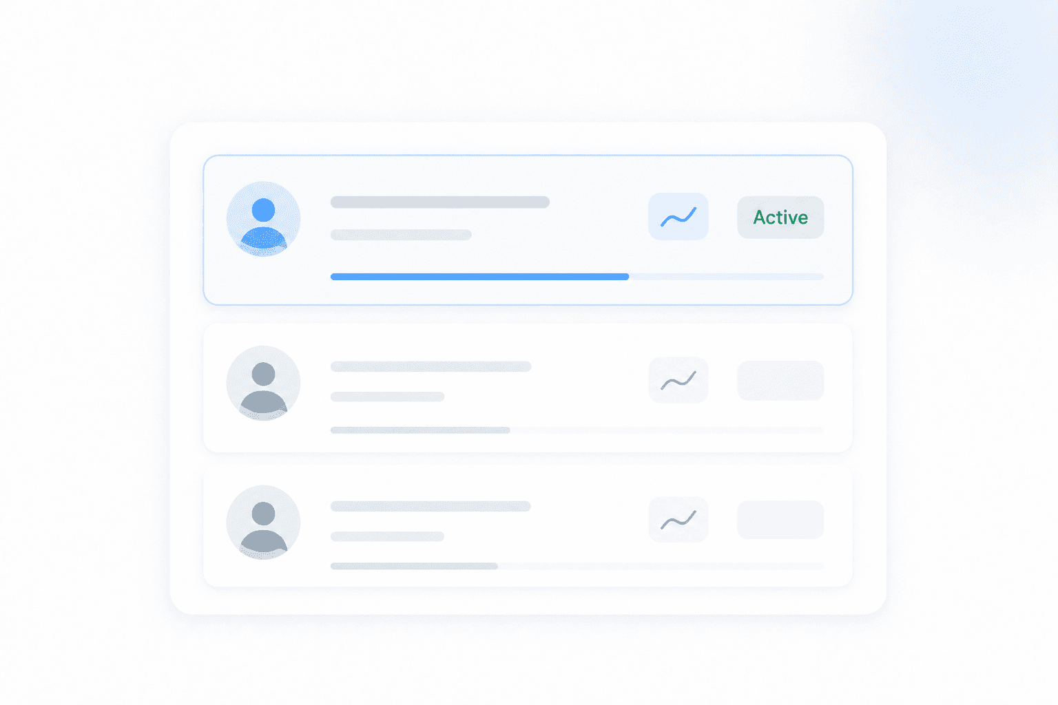 A brand-deal card with an active partnership, a value, and progress