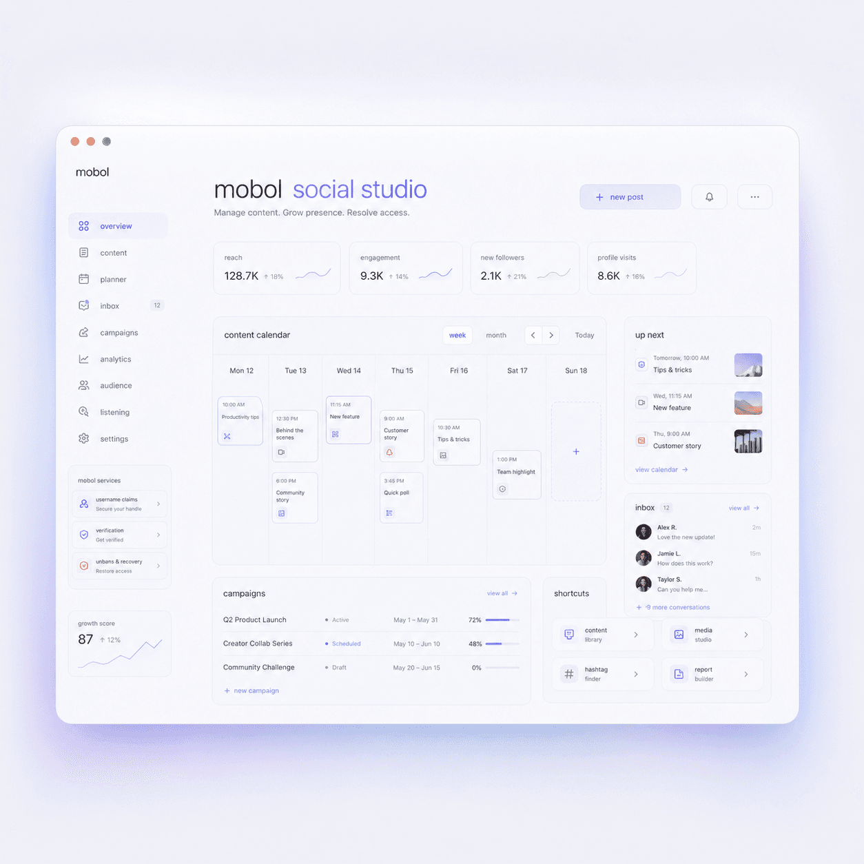 Social Media & Content